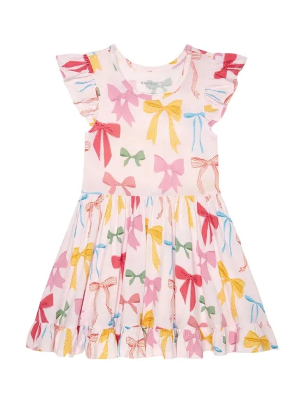 Posh Peanut - Ruffled Twirl Dress - Shawna - 3-4years